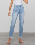 High Rise Premium Girlfriend Jeans - Medium
