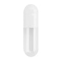 CAPSUGEL CONI-SNAP Hard Gelatin Capsules, Size #3, White/Clear (1,000 Count)