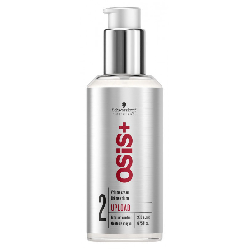 2x Packung Schwarzkopf Osis+ Upload Style Volumen Haargel 200ml