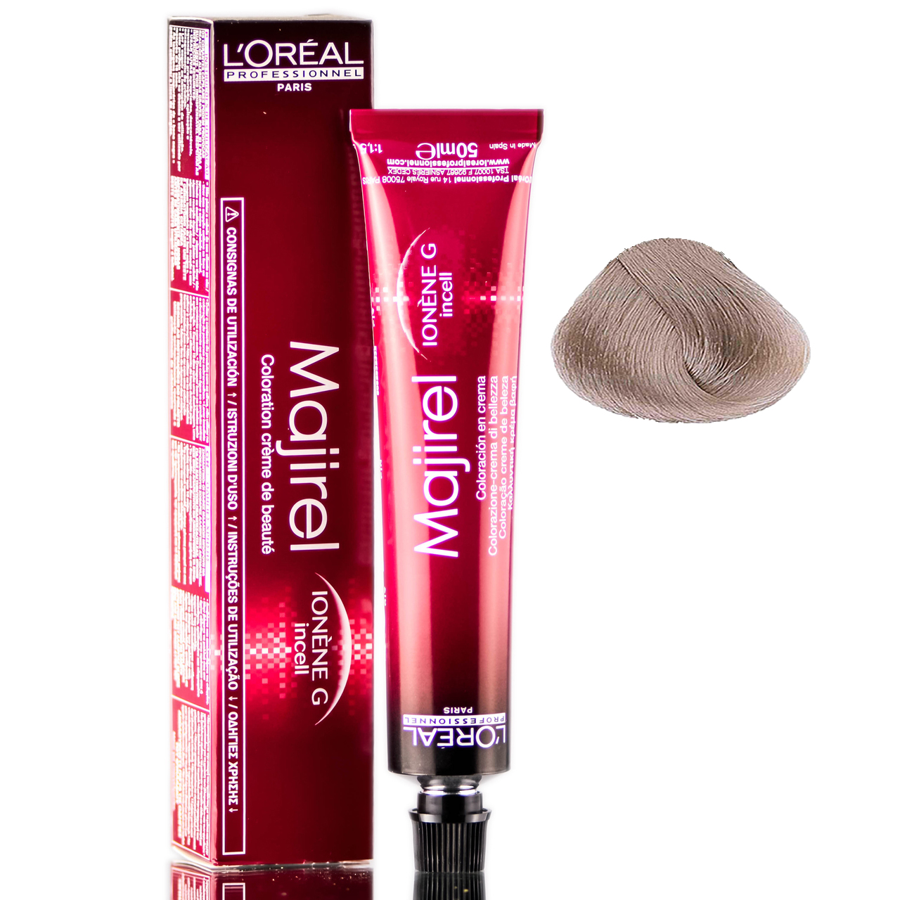 L'Oreal Majirel 9.12 / 9BV Sehr Helles Blond Beige Violett 50 ml