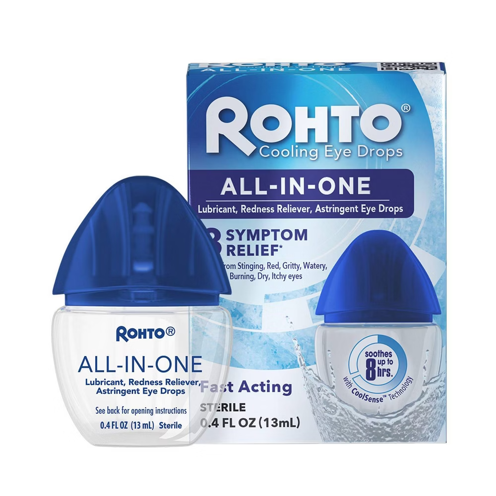 Pika ftohëse për sy Rohto Multi-Symptom Relief - 4 Oz
