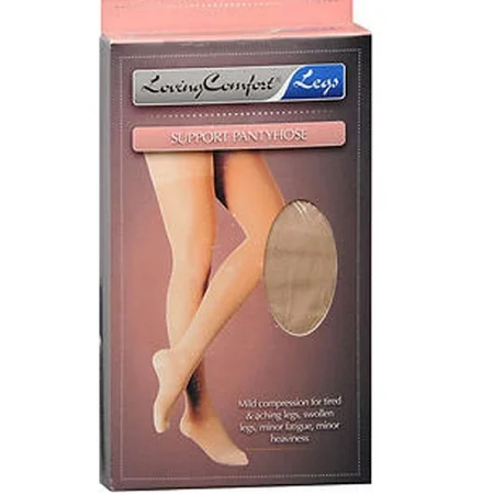 Loving Comfort Stützstrumpfhose 20-30mmHg (Beige) X-Tall