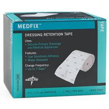 Shirit mbajtës Medline MedFix™ – 10.16 cm x 10.05 m (Pa lateks)
