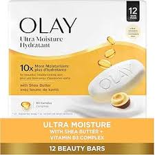 Sapunë bukurie Olay® Ultra Moisture – Me gjalpë Shea (Në dispozicion në madhësi të ndryshme paketimi)