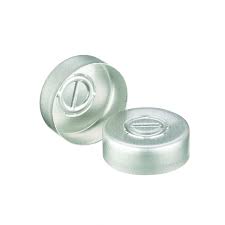 20mm Dunkelgraue Aluminium-Flip-Off-Kappen (Blanko), 1000 Stück pro Packung