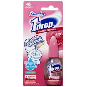 Sawaday One-Drop Powerful Toilettendeodorant – Blumenduft (20 ml)