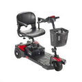 Drive Medical Scout 3-Wheel Travel Scooter w/ 20Ah Extended Range Battery (Red/Blue)