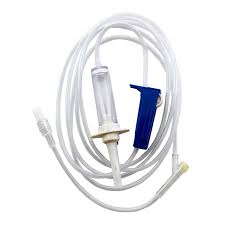 Steriles Irrigationsset, 10 Tropfen/ml (Makro-Tropf), Packung mit 10