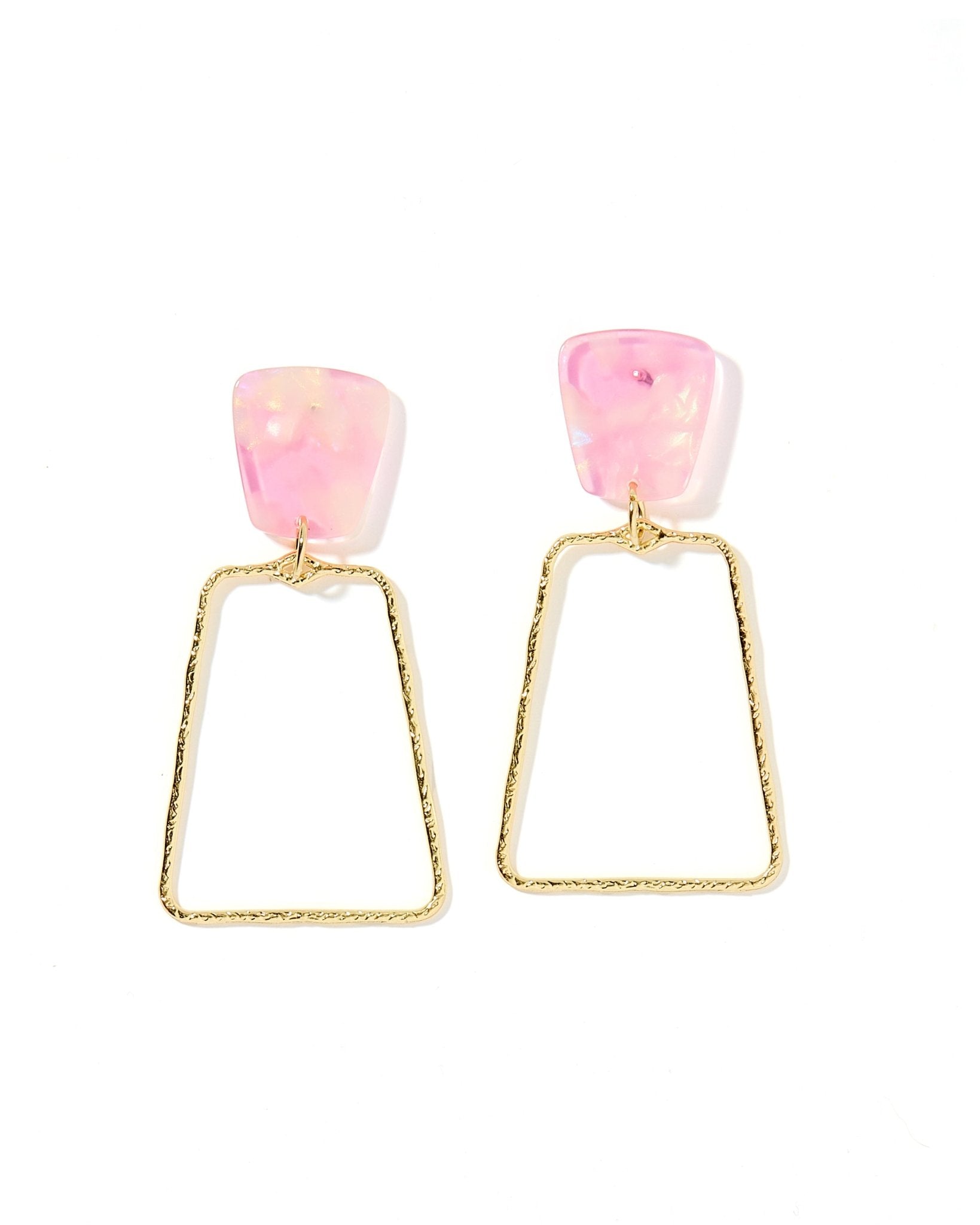 Kaelyn Statement Earrings - Rose Water