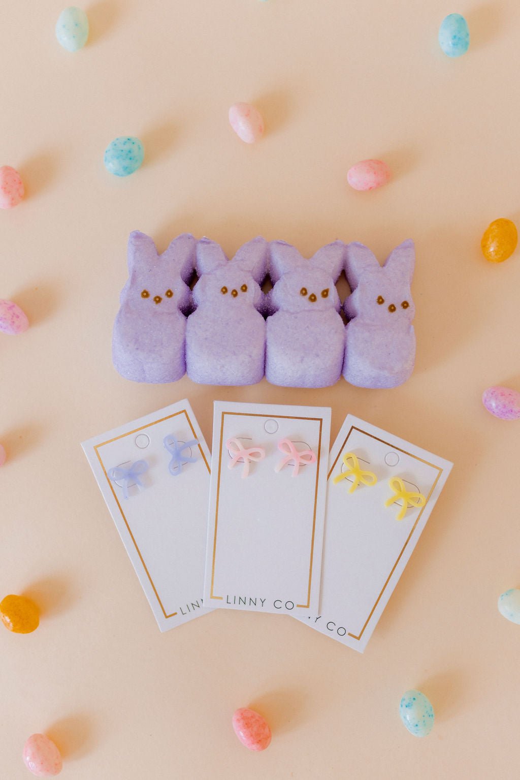Kylie Bow Earrings - Lavender Haze