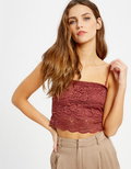 Lace Bralette With Removeable Straps