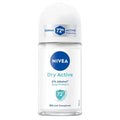NIVEA Dry Active 72h Anti-Perspirant Roll-On për femra, 50ml