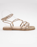 Macy Gladiator Sandal - Taupe