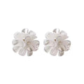 Mason Pearl Flower Statement Earrings