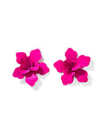 Maxine Statement Earrings - Magenta