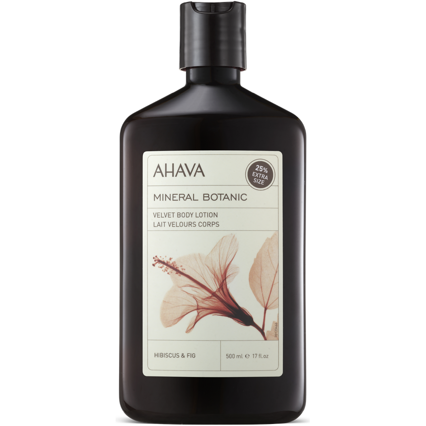 Locion Trupi Kadifeje Ahava Hibiscus & Fig Mineral Botanic 13.5 oz