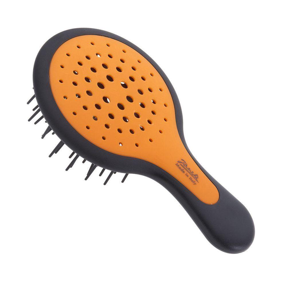 Janeke Mini SuperBrush Schwarz und Orange – Modell-Nr. 71SP220 NER OFL
