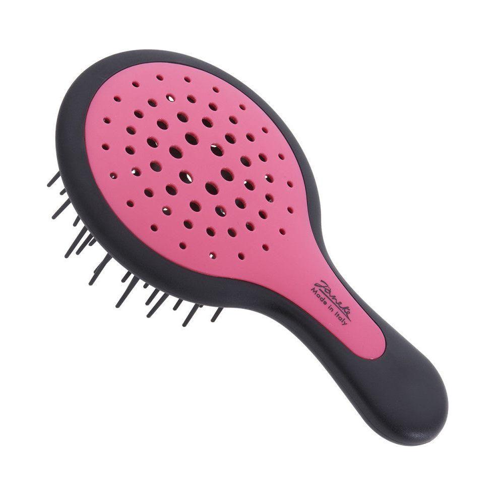 Janeke Mini SuperBrush Schwarz und Pink - Modell-Nr. 71SP220 NER RSA