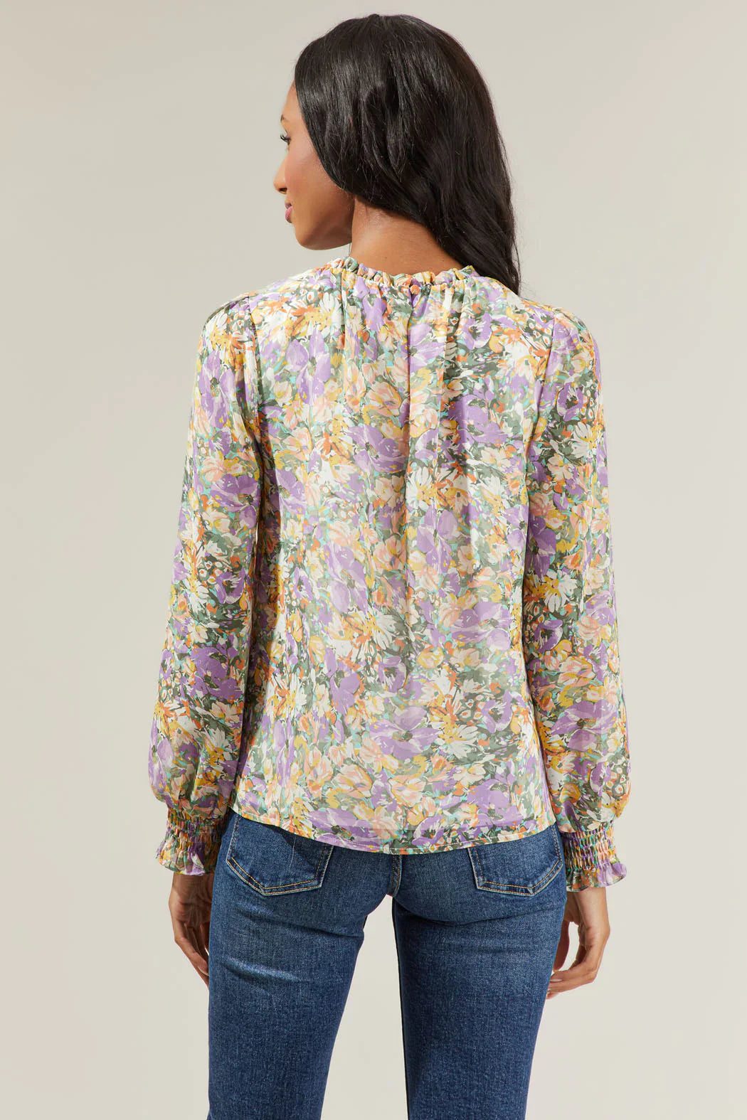 Liane Floral Long Sleeve Blouse