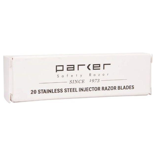 Parker Edelstahl Injektor Rasierklingen 20 Stck.