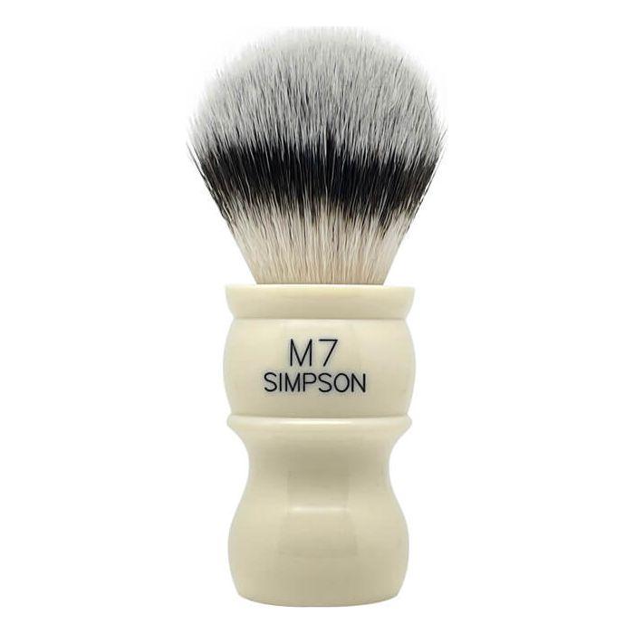 Simpson M7 Sovereign Grade Rasierpinsel mit Synthetikfaser