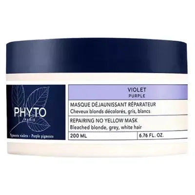 Maska Riparuese pa Efekt të Verdhë Phyto Vjollcë/Lejla 200ml