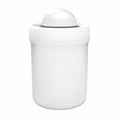 Samix Compounding Jar with White Lid, 100 mL (10-Pack)