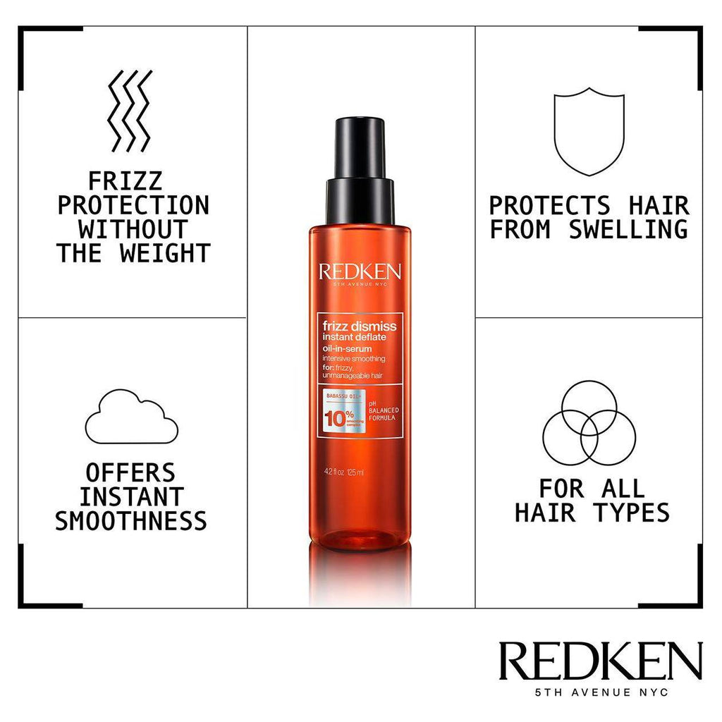 Redken Frizz Dismiss Instant Deflate Öl-in-Serum 125ml