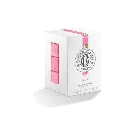 Roger & Gallet Rose Wohlfühl-Seifen Schachtel mit 3x100g