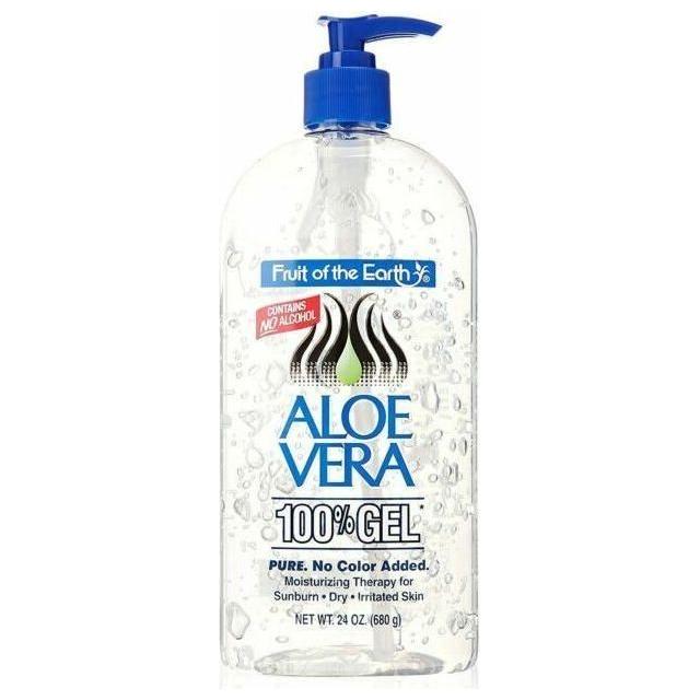 Fruit Of The Earth Aloe Vera Feuchtigkeitsspendendes Gel, unparfümiert, 680 g