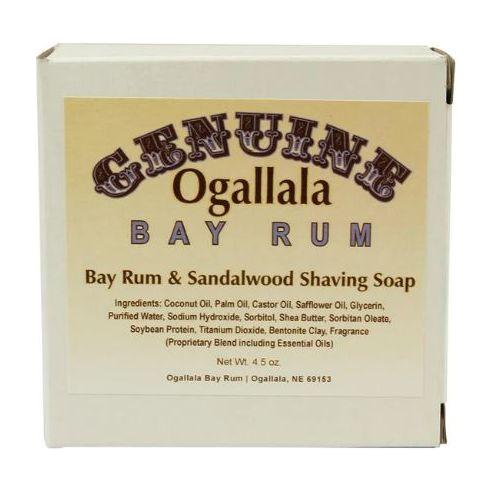 Ogallala Bay Rum & Sandalwood Rasierseife 4,5 oz