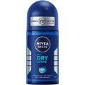 NIVEA MEN Dry Active 72h Anti-Transpirant Roll-On 50ml – Antibakterieller Schutz & Langanhaltende Trockenheit