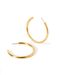 Stacy Hoop Earrings - Gold