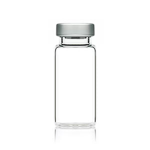 10 ml Klarglas sterile Fläschchen, 20 mm Bördelverschluss (100er-Pack)