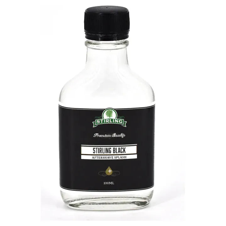Stirling Soap Co. Stirling Black Rasurkollektion