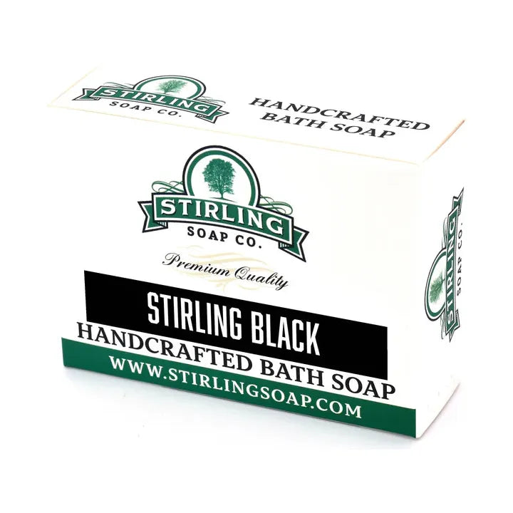 Stirling Soap Co. Stirling Black Bade-Seife 156 g