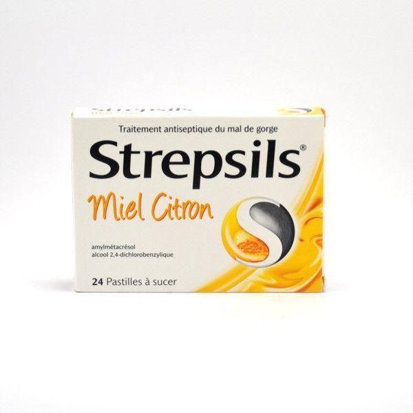 Strepsils Mjaltë Limon Pastila Lehtësim i Dhimbjes së Fytit, Paketim prej 24