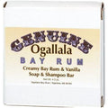 Ogallala Bay Rum & Vanille Cremeseife & Shampoo-Seifenstück 128 g