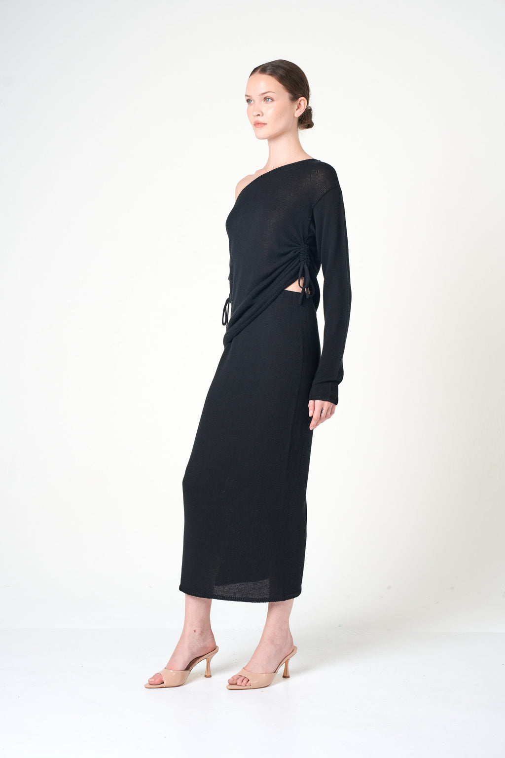 Long Sleeve Top in Black